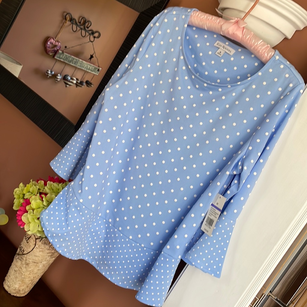 Stretch Poly Top